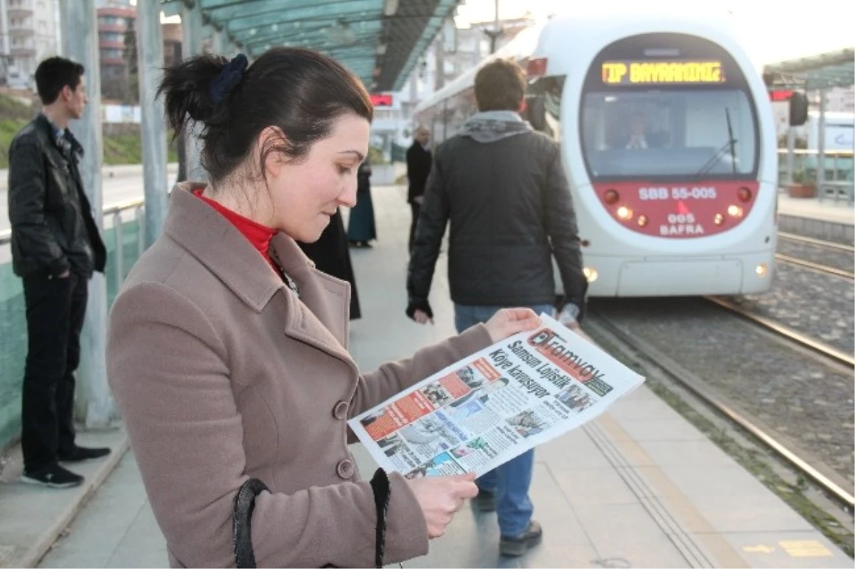 Tramvay Gazetesi, Günlük 15 Bin Baskı Yapılıp Ücretsiz Dağıtılıyor