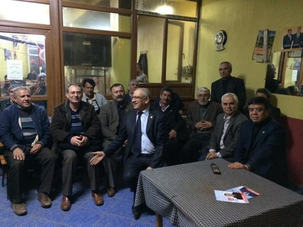 Ahmet Küçük Yenice\'de Seçim Çalışmalarına Katıldı