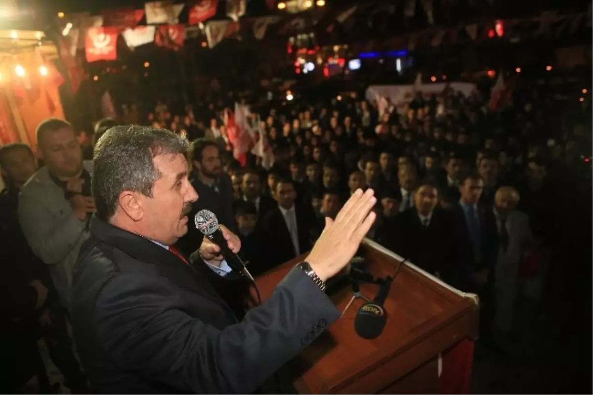 BBP Lideri Destici Kahramanmaraş\'ta