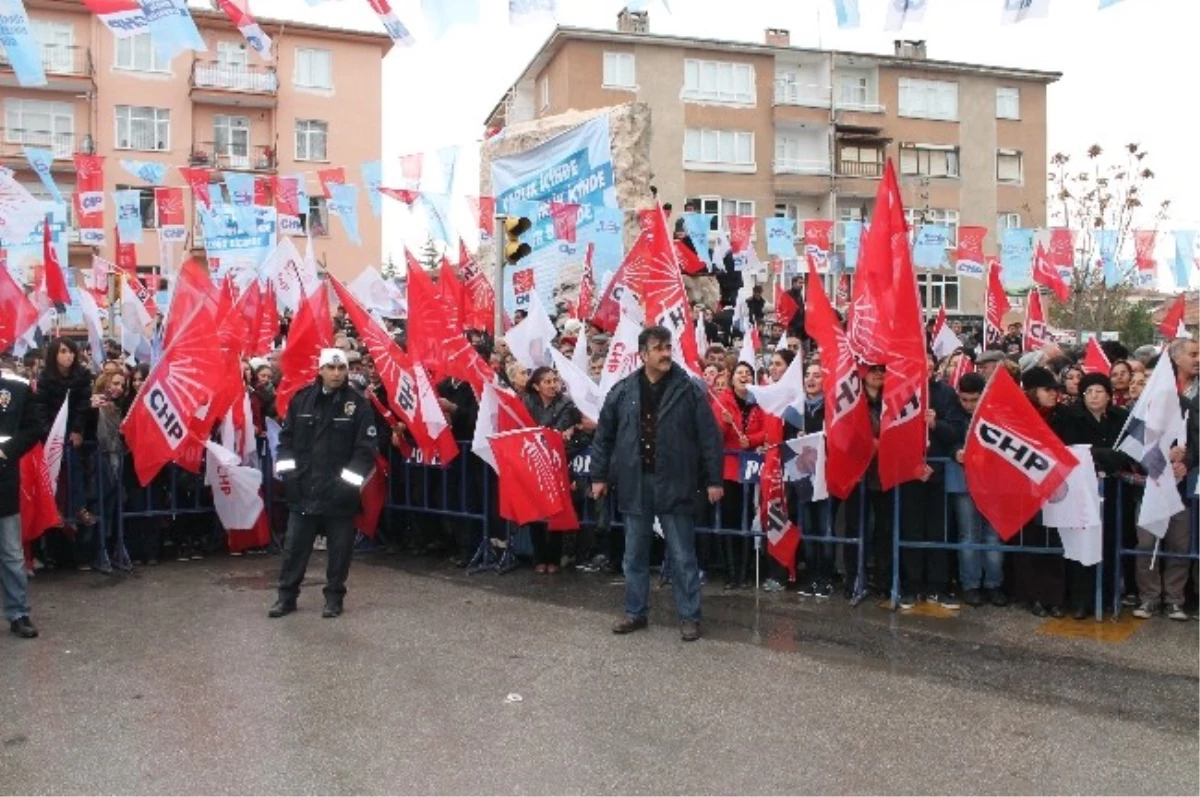 CHP Genel Başkanı Kılıçdaroğlu Ereğli\'de