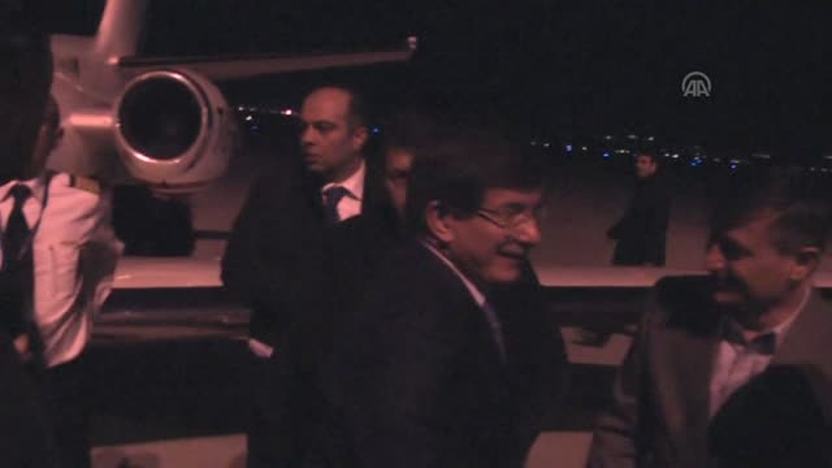 Dışişleri Bakanı Davutoğlu -