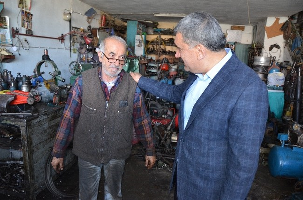 Gürkan, Sanayi Esnafını Ziyaret Etti