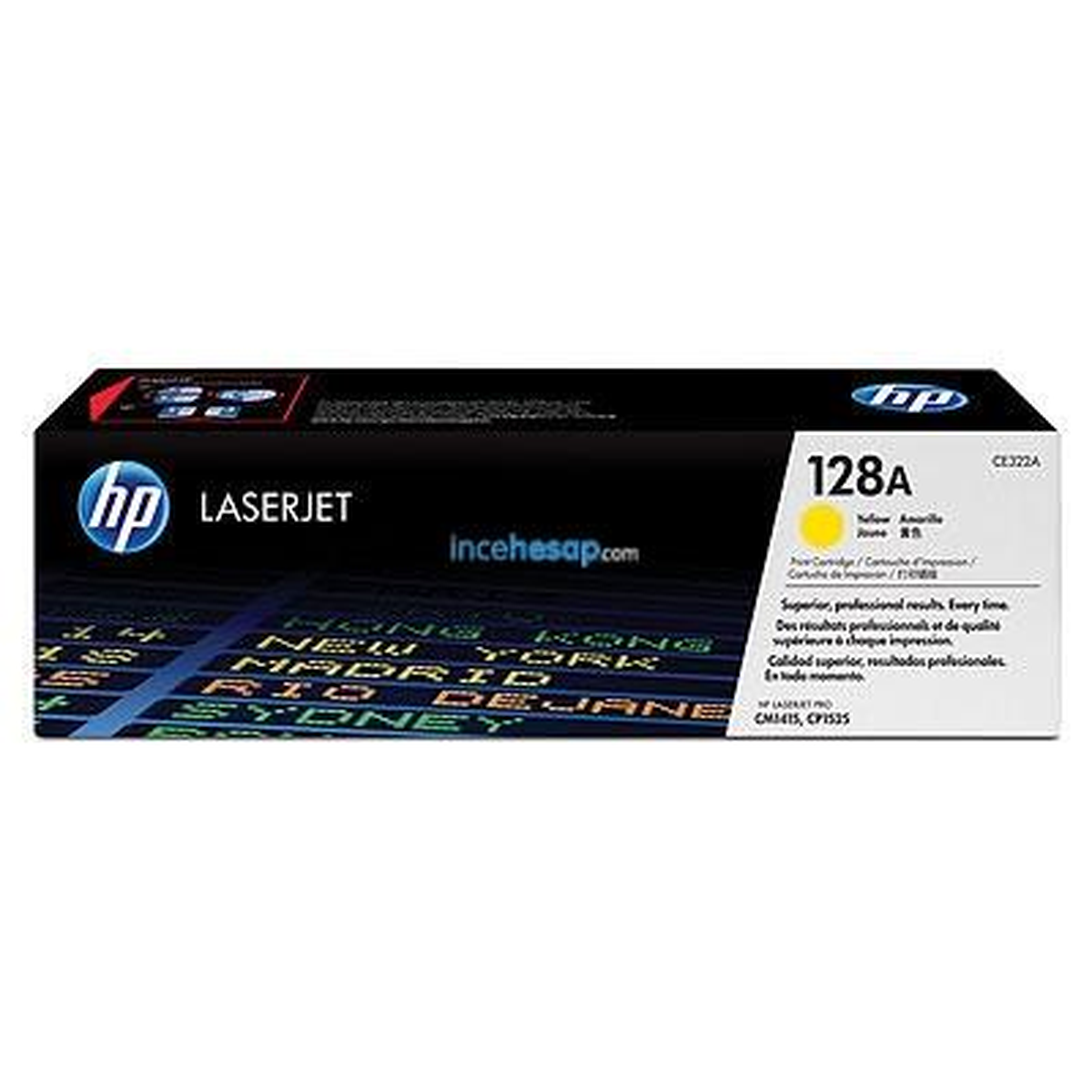 Hp Ce322a Renkli Toner (Hp 128a Cm1415)