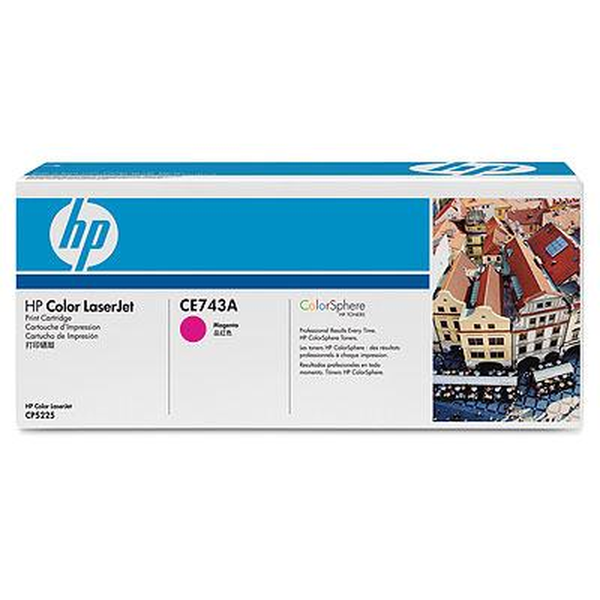 Hp Ce743a Renkli Toner (Cp5225)