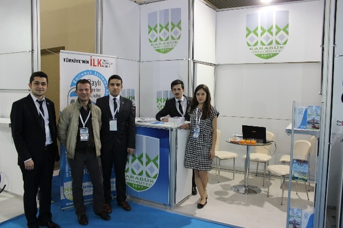 Kbü 4. Eurasia Rail Demiryolu Fuarına Katıldı