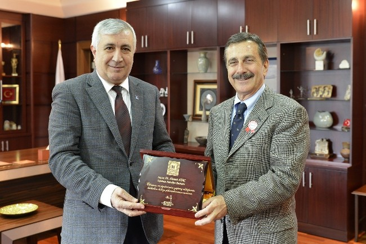 Muhasebeciler Odası\'ndan Başkan Ataç\'a Ziyaret