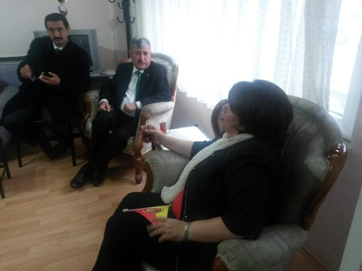 Polat, Ziyaretlerini Sürdürüyor