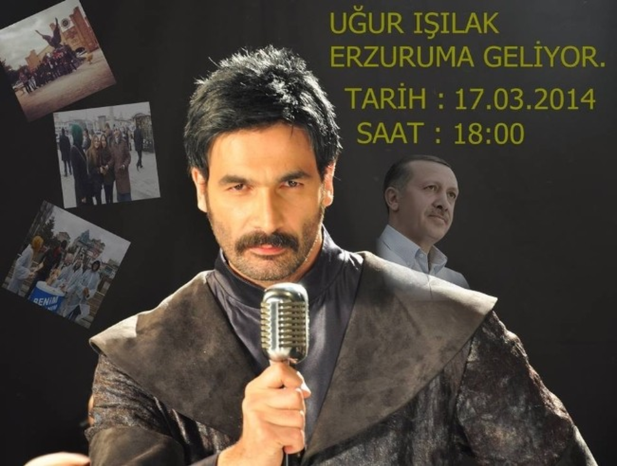 Uğur Işılak Erzurum\'a Geliyor