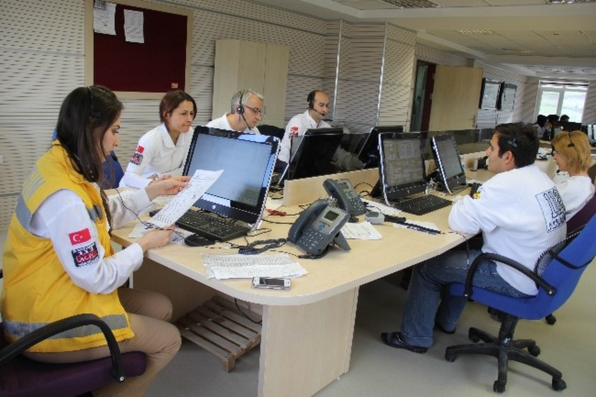 Samsun\'da 112 Komuta Kontrol Merkezi Hizmete Girdi