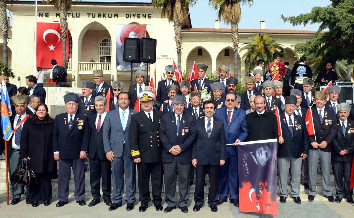 Atatürk\'ün Mersin\'e Gelişinin 91. Yıldönümü Coşkuyla Kutlandı