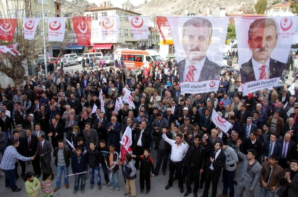 BBP Lideri Destici Gümüşhane\'de