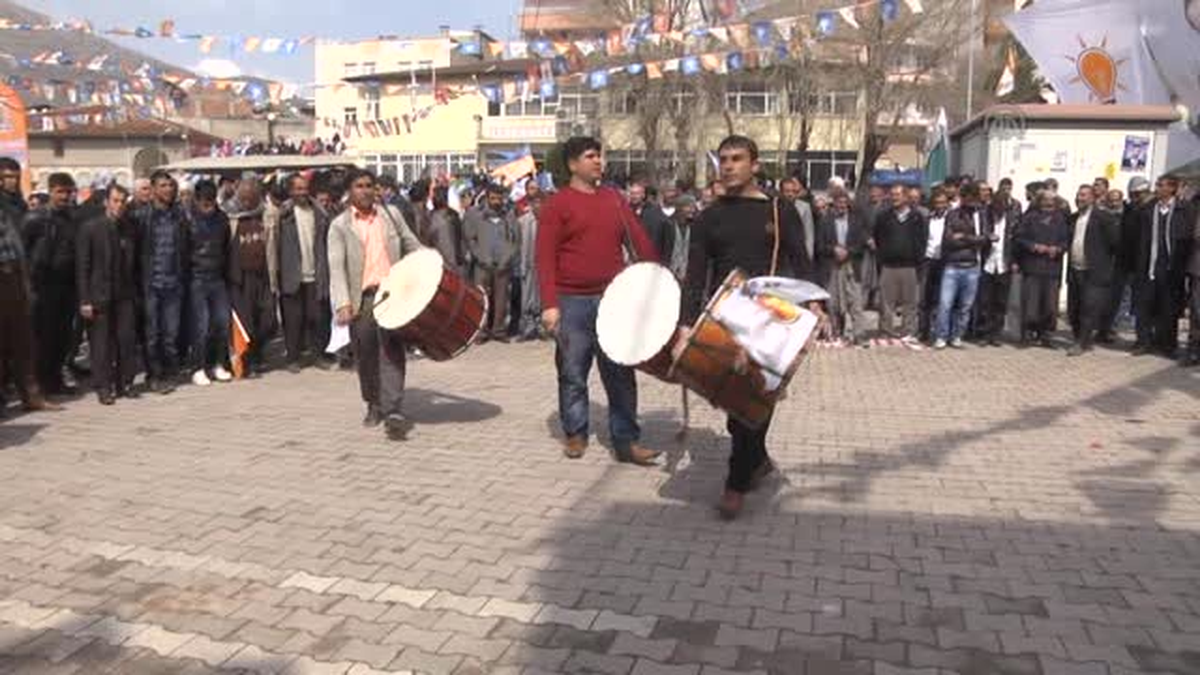 Bakan Işık ve Eker, Çermik Mitingine Katıldı