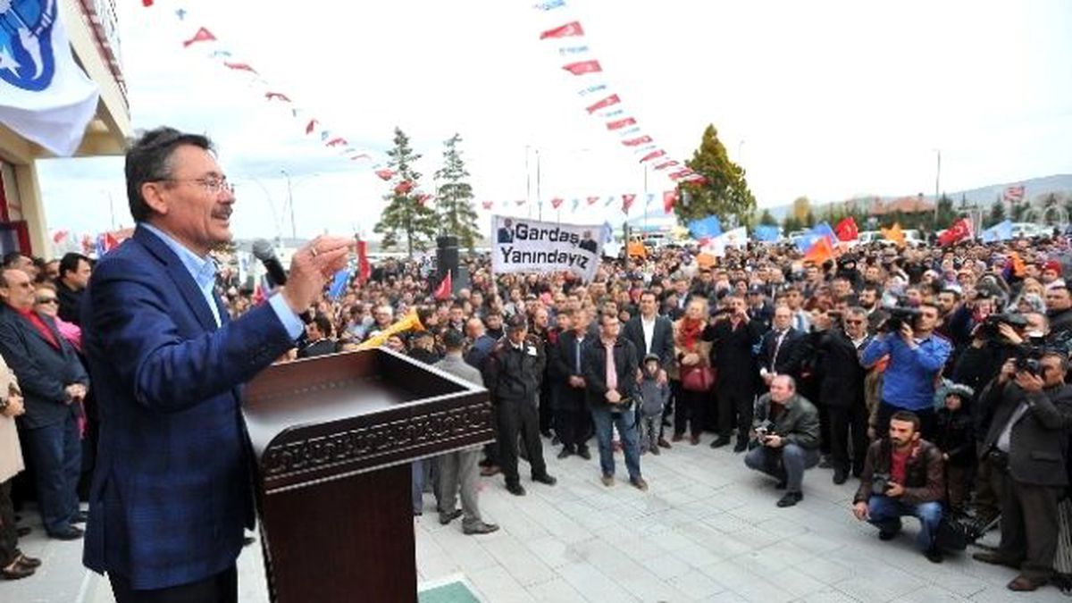 Melih Gökçek Haymana\'nın Köylerini Ziyaret Etti