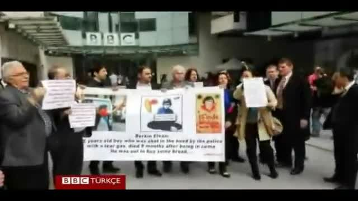 Bbc Önünde Berkin Elvan Eylemi