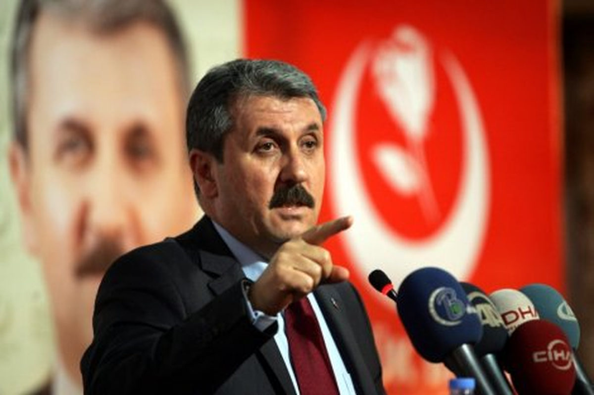 BBP Genel Başkanı Destici: 30 Mart PKK\'ya Göre Özerkliğin Referandumu