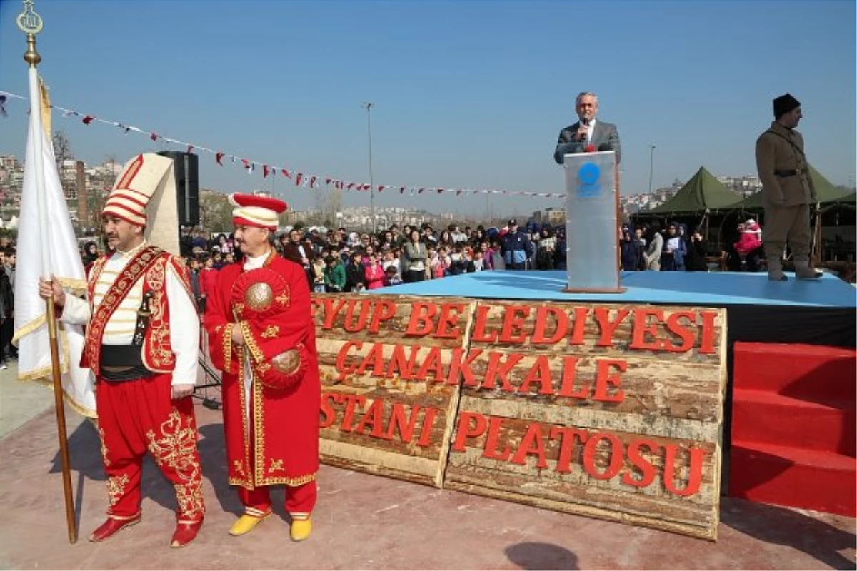 Çanakkale Destanı, Haliç Kıyısında Canlandırıldı