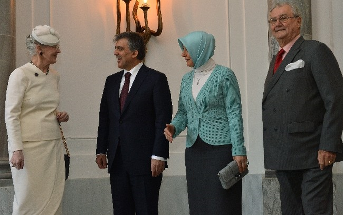 Cumhurbaşkanı Gül Danimarka\'da Kraliyet Töreniyle Karşılandı