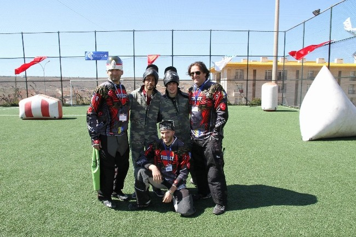 HKÜ\'de, PaintBall Eğitimi Verildi