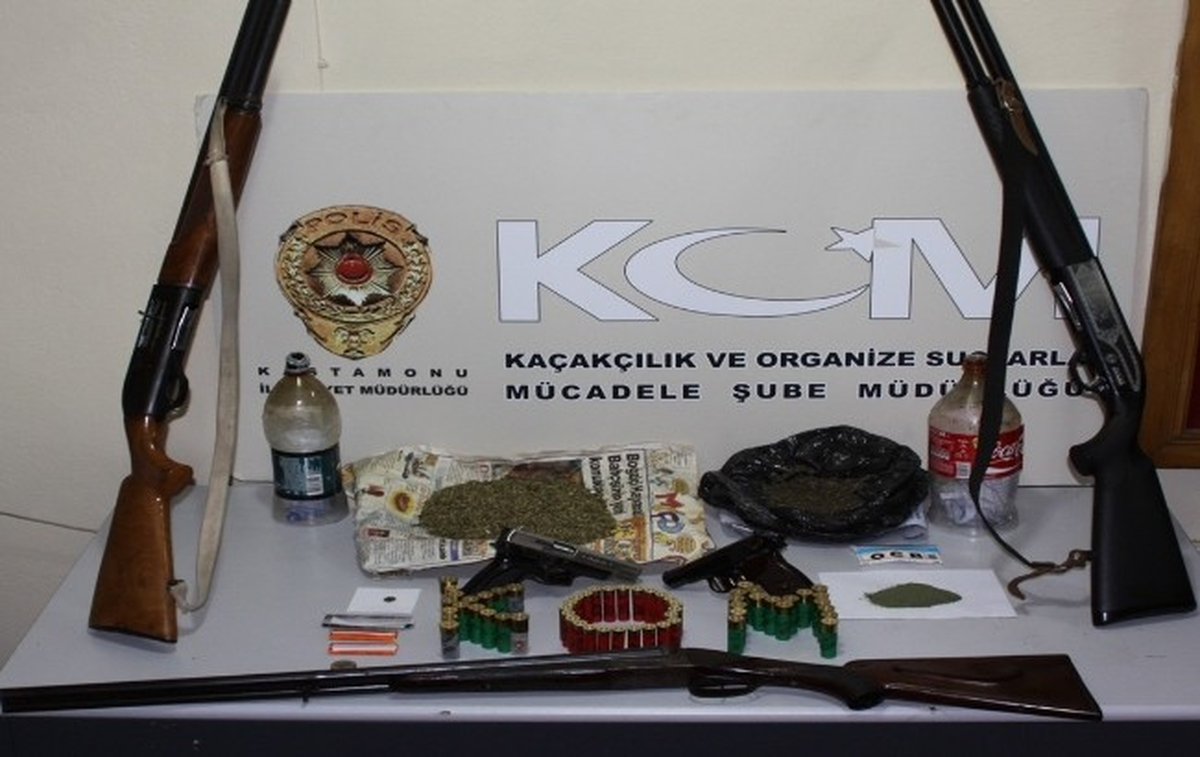 Kastamonu\'da Uyuşturucu Operasyonu