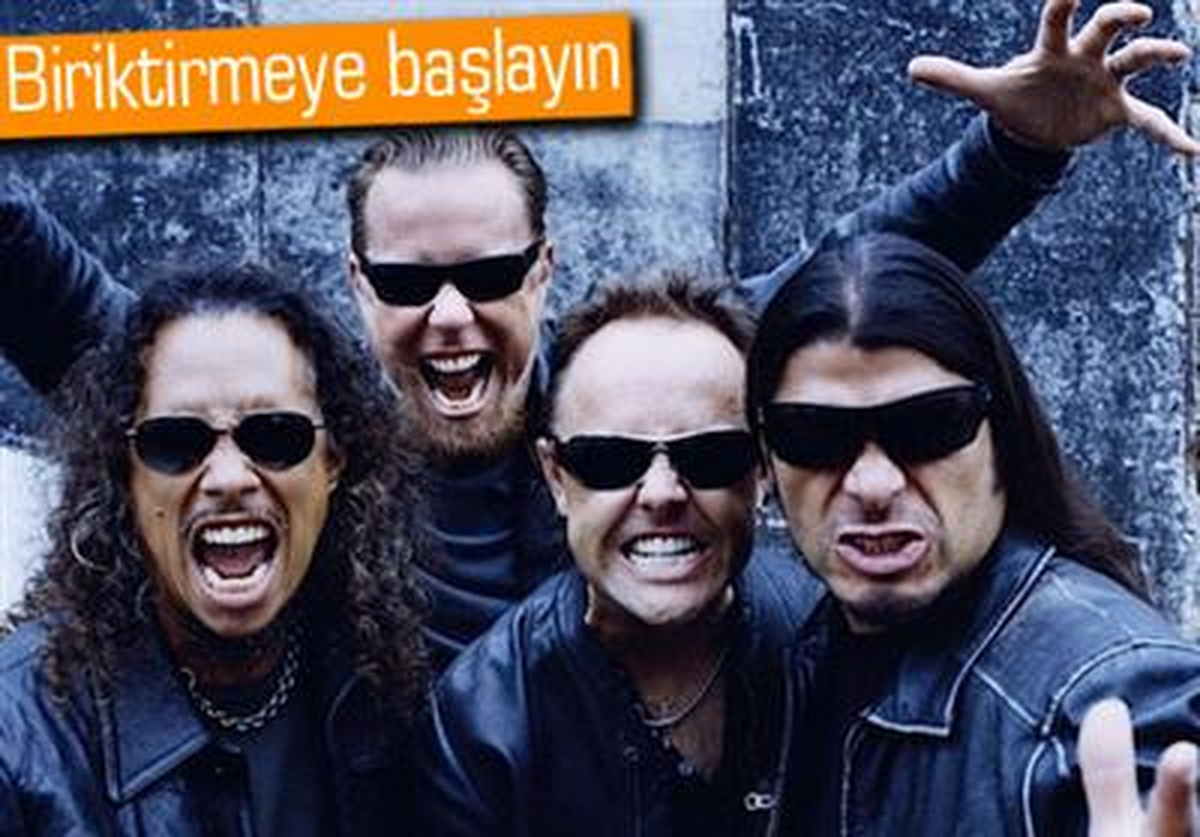 Metallica Biletleri Satışa Çıktı