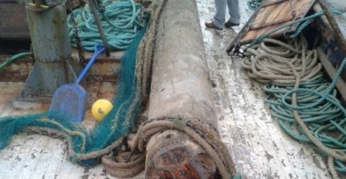 Muğla'da Balıkçların Ağına Patlamamış Torpido Takıldı