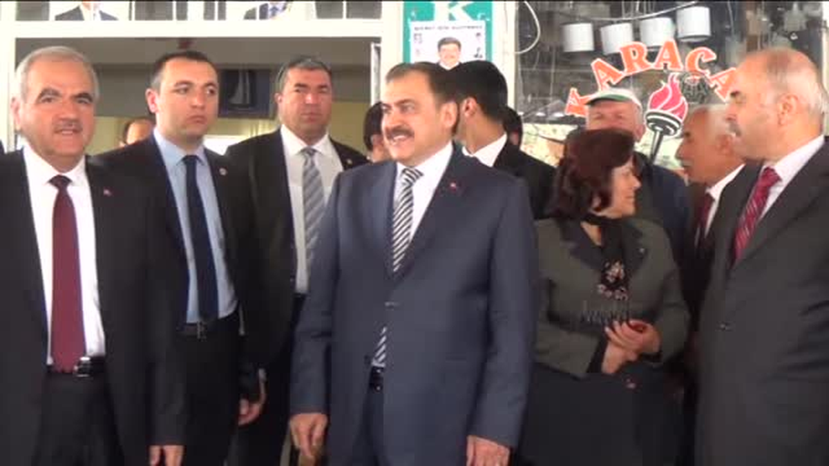Orman ve Su İşleri Bakanı Eroğlu -