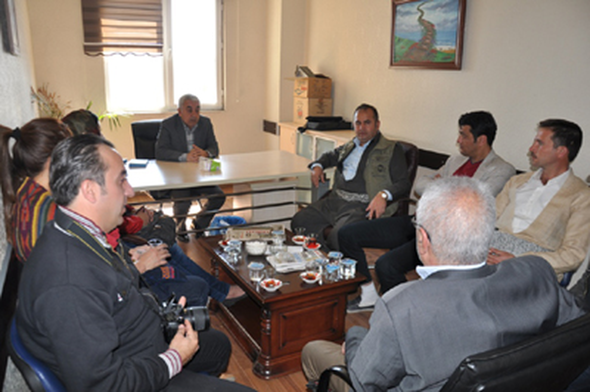 Rewanduz Belediyesinden BDP\'ye Ziyaret