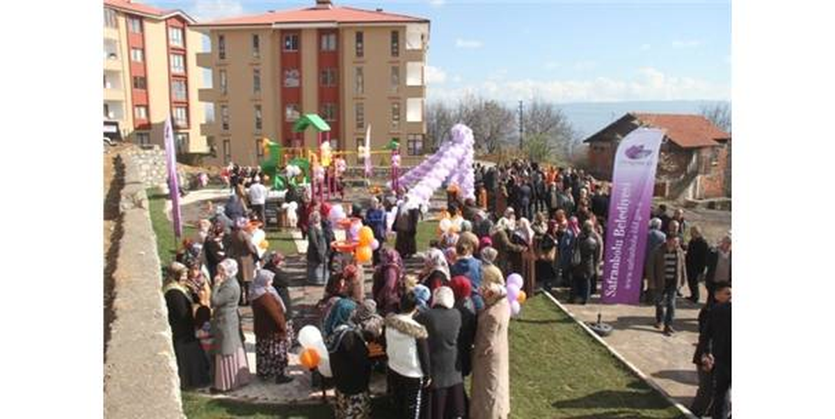 Safranbolu\'da Park Açılışı