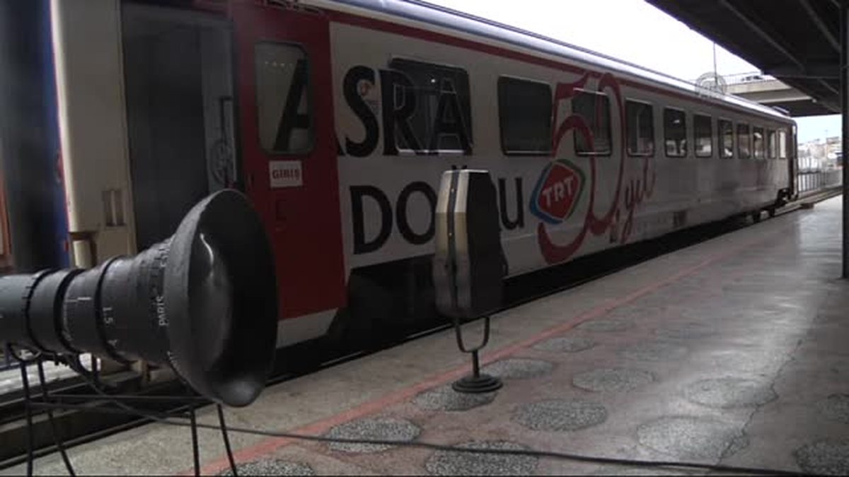 "TRT Yayıncılık ve Tarih Müzesi Vagonu" Diyarbakır\'da