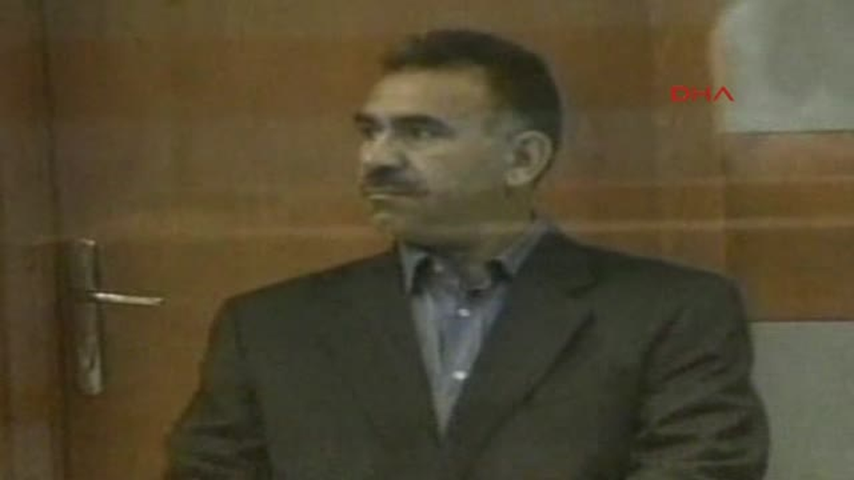 Abdullah Öcalan\'ın Duruşma Salonundaki Arşiv Görüntüleri