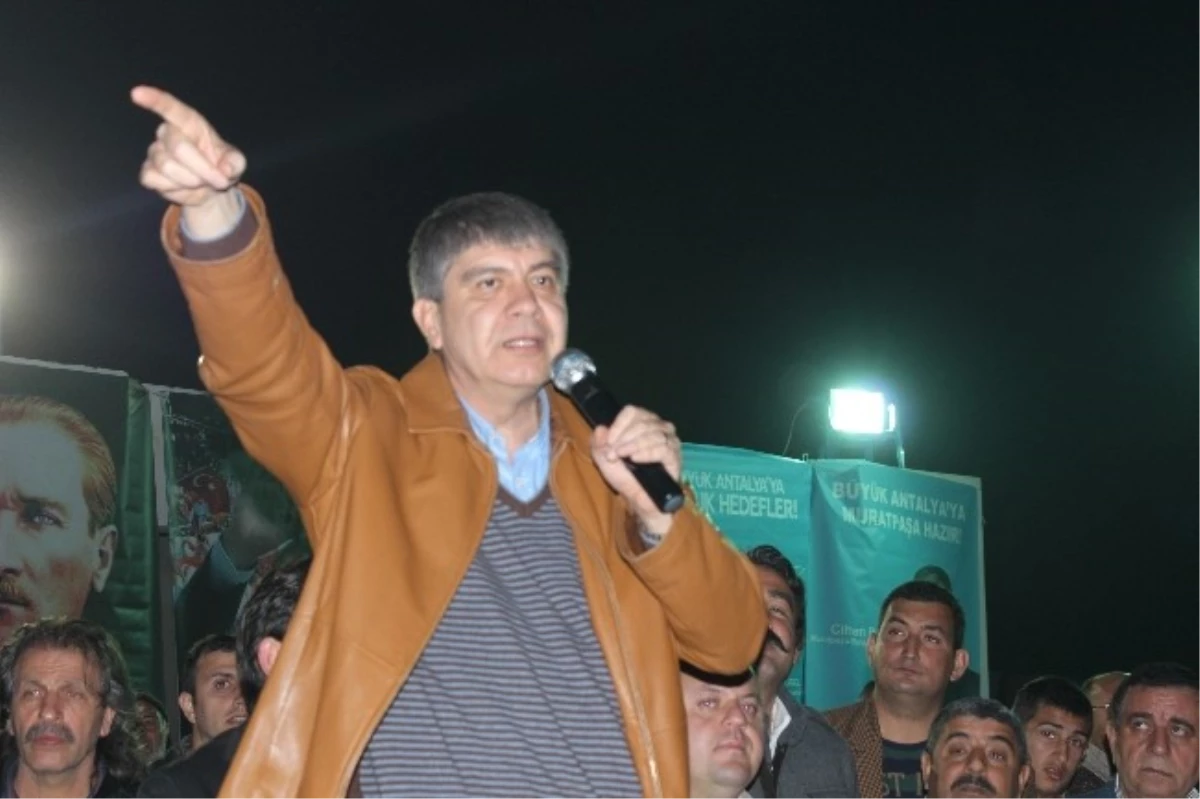 AK Parti Adayı Türel, Mahalle Mitingleri Yaptı