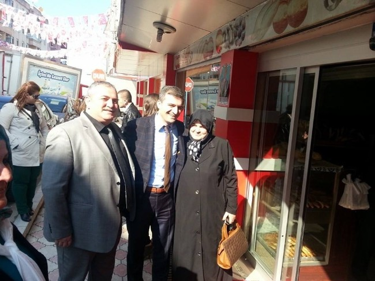 AK Parti Akçakoca Belediye Başkan Adayı Yemenici Esnafları Ziyaret Ediyor