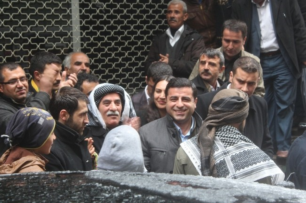 BDP Eş Genel Başkanı Demirtaş Hakkari\'de