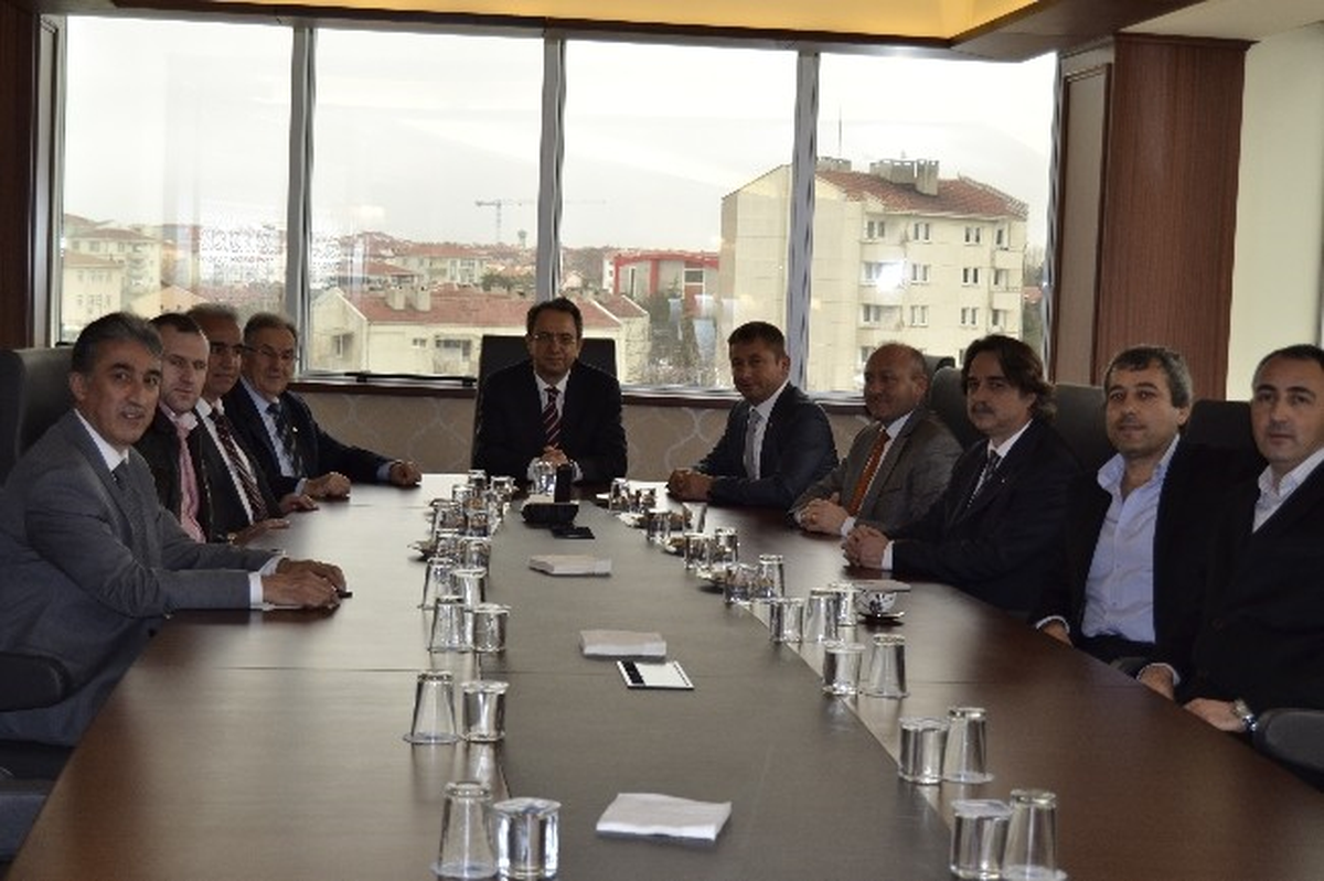 Çerkezköy Kaymakamı Kubilay\'dan Çtso\'ya Hayırlı Olsun Ziyareti