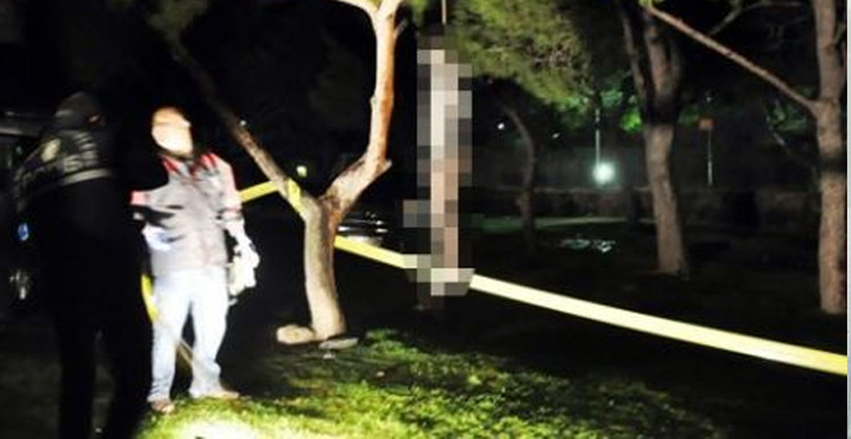 Diyarbakırda Dün Kaybolan Şahıs Bugün Ağaca Asılı Bulundu