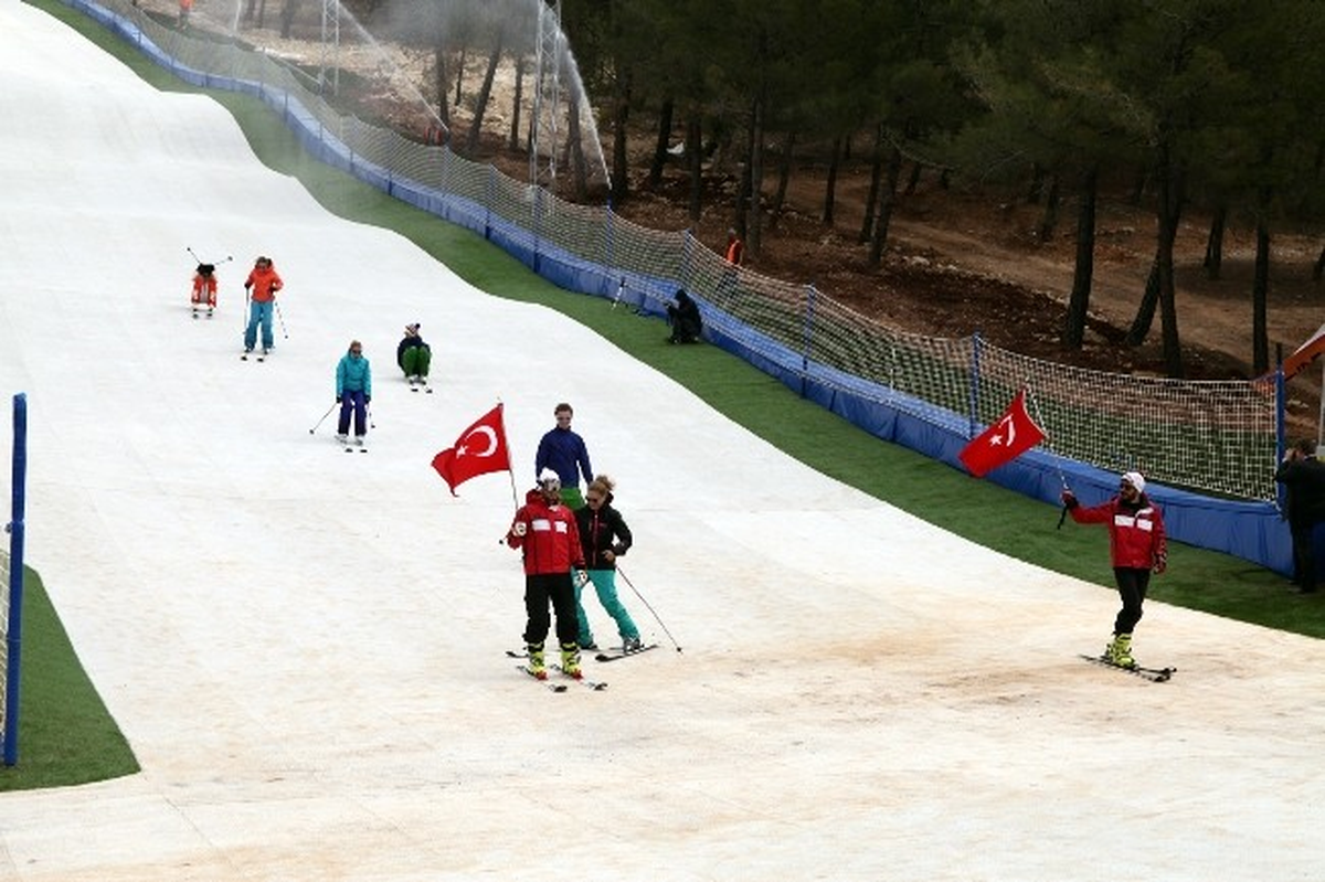 Gaziantepliler Kayak İçin Artık Başka Yere Gitmeyecek
