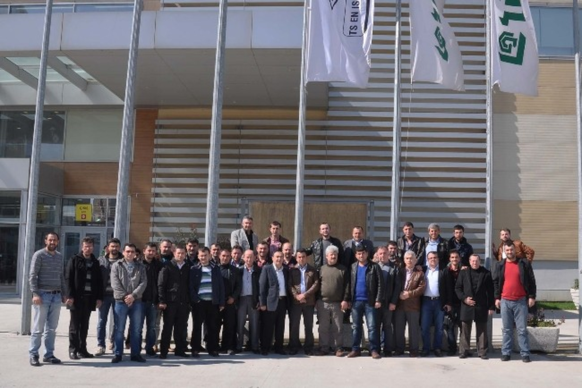 İtso Üyeleri Üç Fuarı Ziyaret Etti