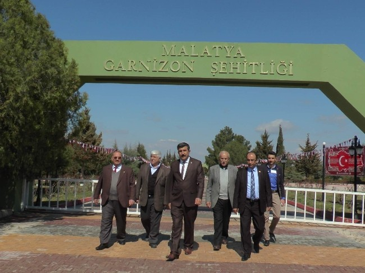 Kıtlık, Şehitliği Ziyaret Etti