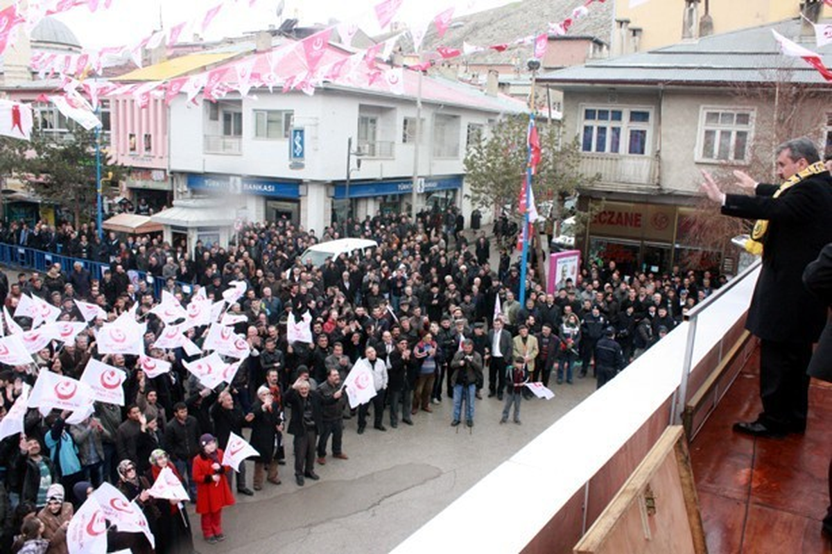 Mustafa Destici Bayburt\'da