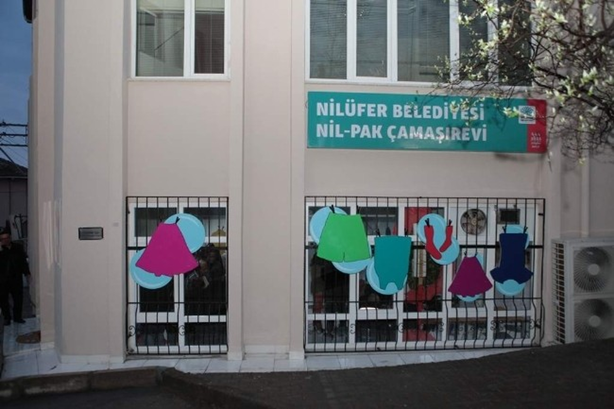 Nilüfer Belediyesi Ücretsiz Çamaşırhane Açtı