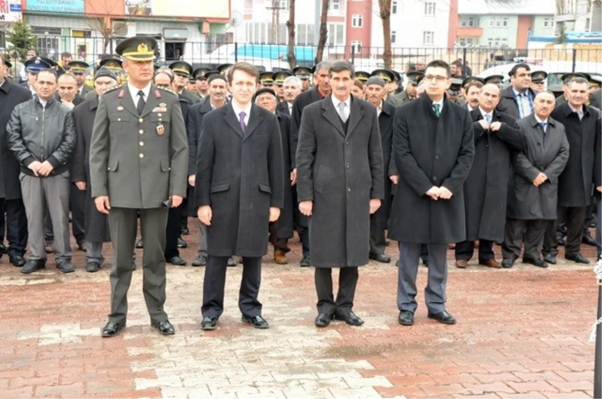 Patnos\'ta 18 Mart Çanakkale Şehitlerini Anma Günü İçin Tören Düzenlendi.