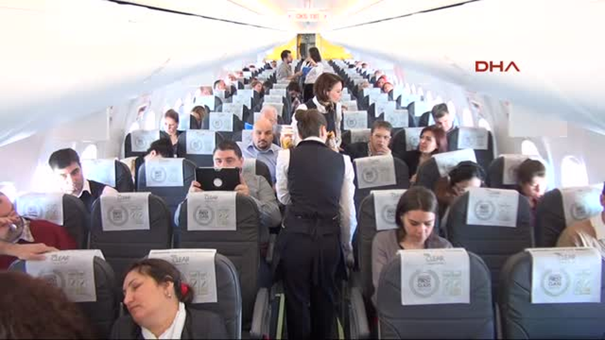 Pegasus\'un 50. Uçağının İlk Uçuşu Nevşehir\'e