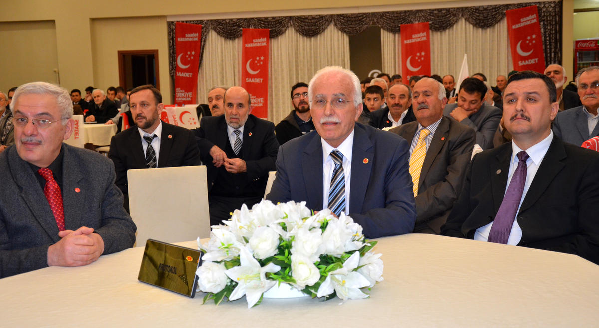 Saadet Partisi Genel Başkanı Kamalak, Kastamonu\'da