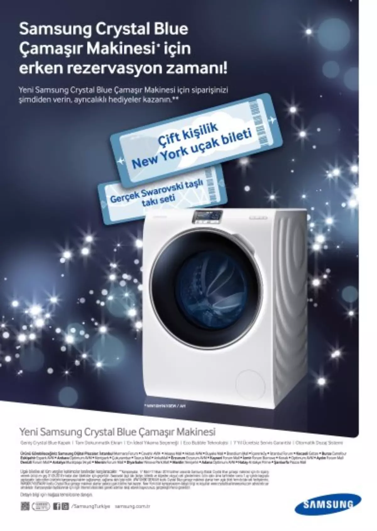 Samsung\'dan Crystal Blue Serisi Göz Alıcı Fırsatlarla Geliyor