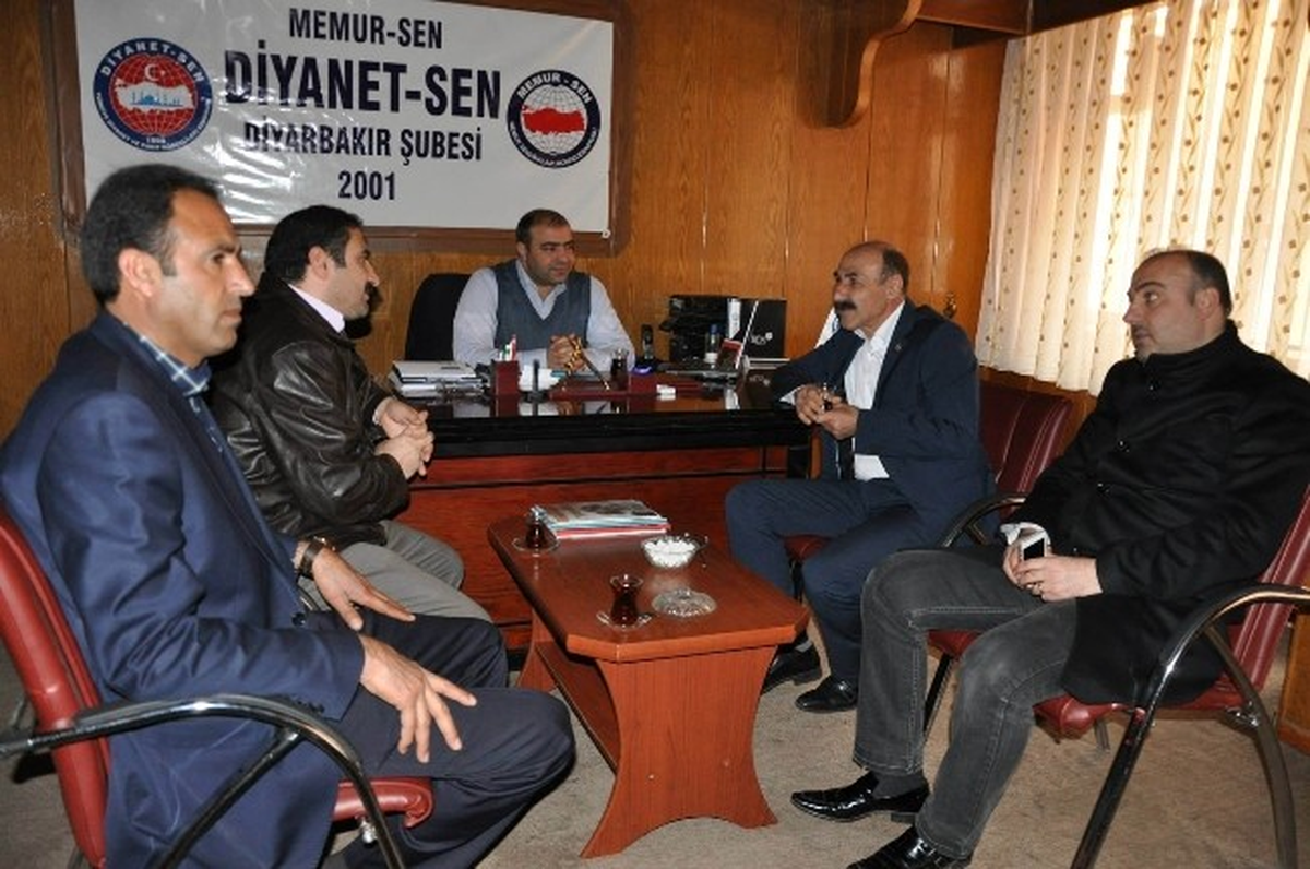 Seydaoğlu\'ndan Diyanet-Sen\'e Ziyaret