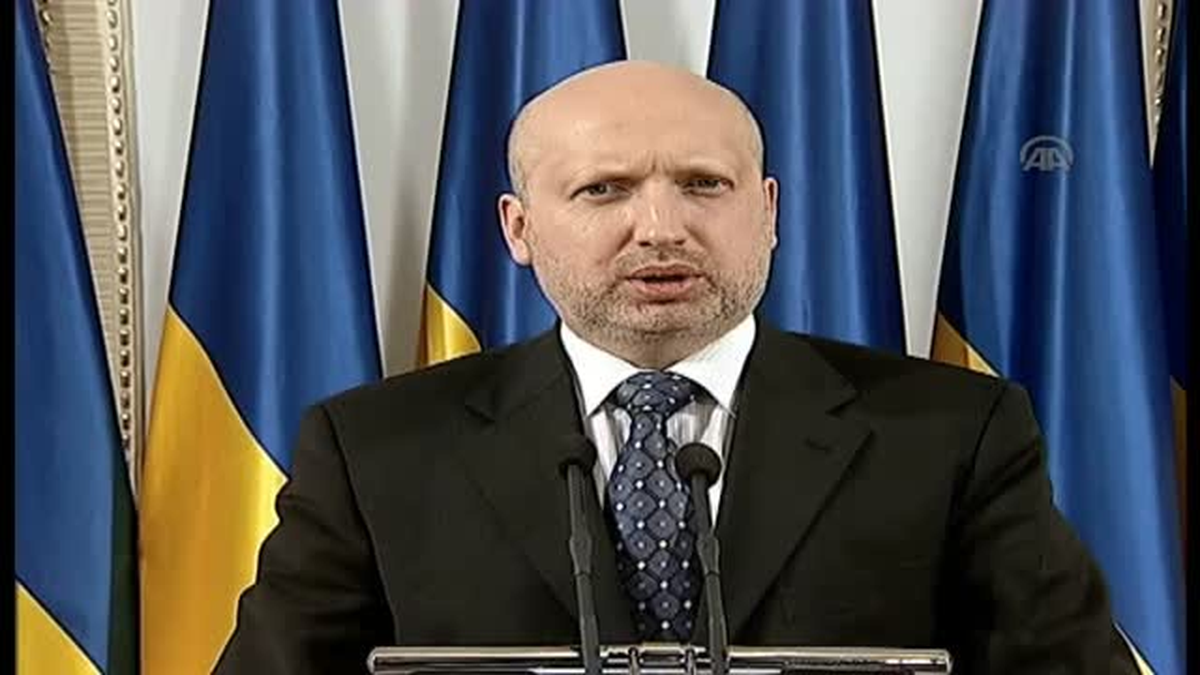 Turçinov: "Hiçbir zaman toprak ilhakını kabul etmeyeceğiz" -
