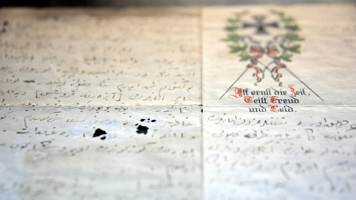 Yüzbaşı İsmail\'in 99 Yıl Önce Değerini Bilerek Yazdığı Mektup Kağıdı