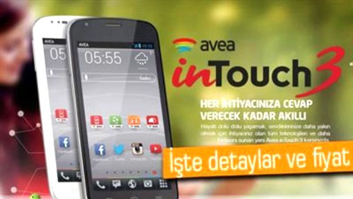 Avea İntouch 3 Duyuruldu