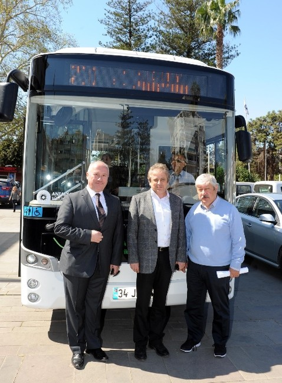 Büyükşehir Belediyesi Elektrikli Otobüs Test Ediyor