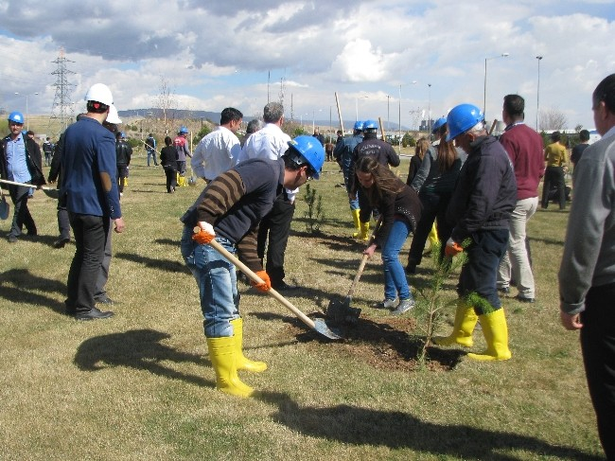 Çanakkale Zaferi\'ni Fidan Dikerek Kutladılar